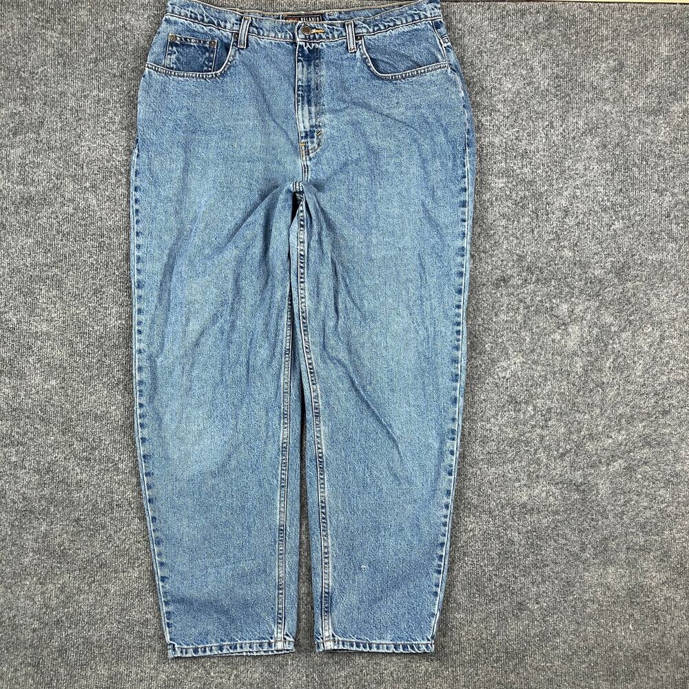 Route 66 Jeans Mens 36x29 Light Blue Relaxed Fit Straight Leg Classic Denim